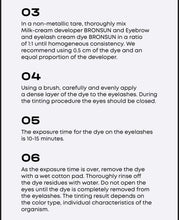 Load image into Gallery viewer, Bronsun Hybrid Cream Dye Singles for Brows and Lashes