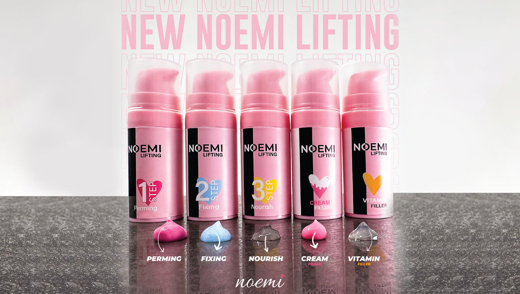 Noemi Pro Lash and Brow Keratin Lift / Lamination with Cream and Vitamin Fillers