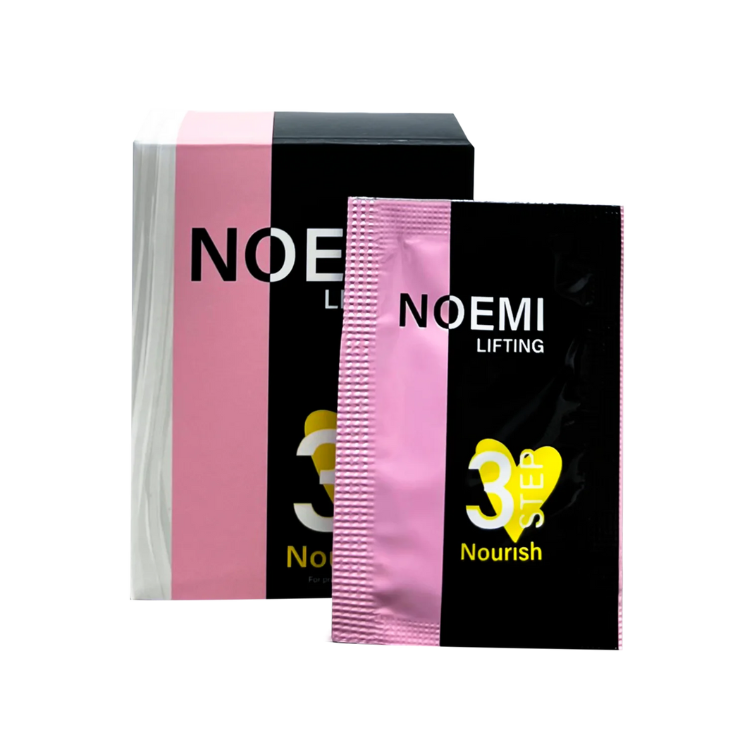 Noemi Keratin Lash and Brow Lift Lami Sachets Step Three