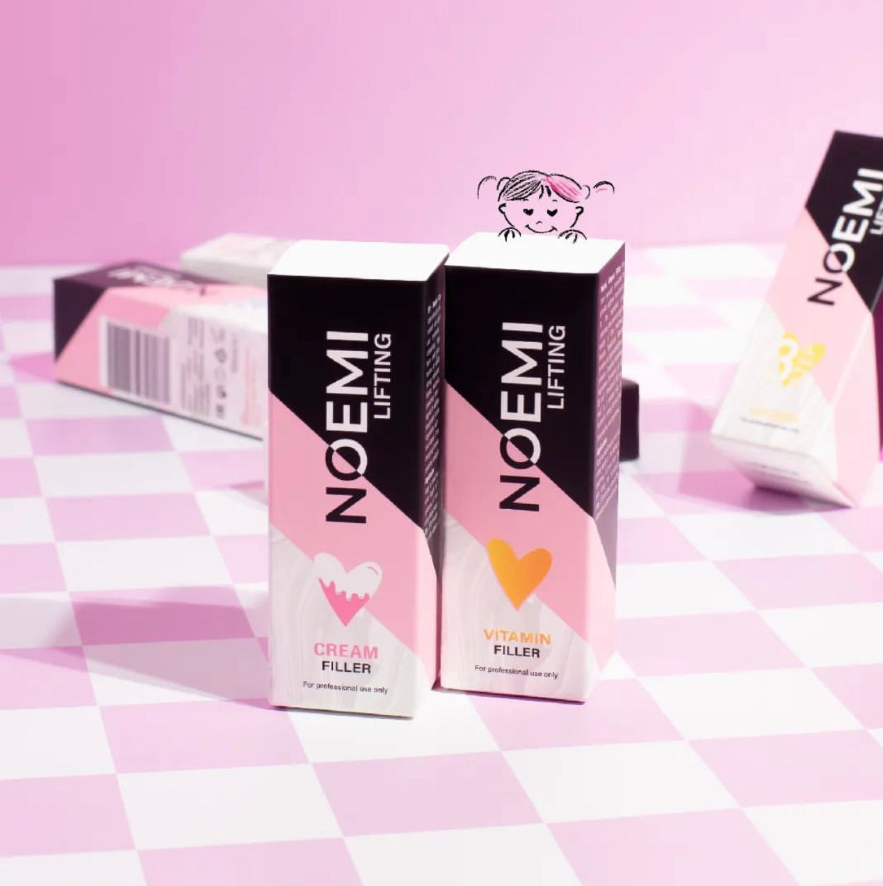 Noemi Pro Lash and Brow Keratin Lift / Lamination with Cream and