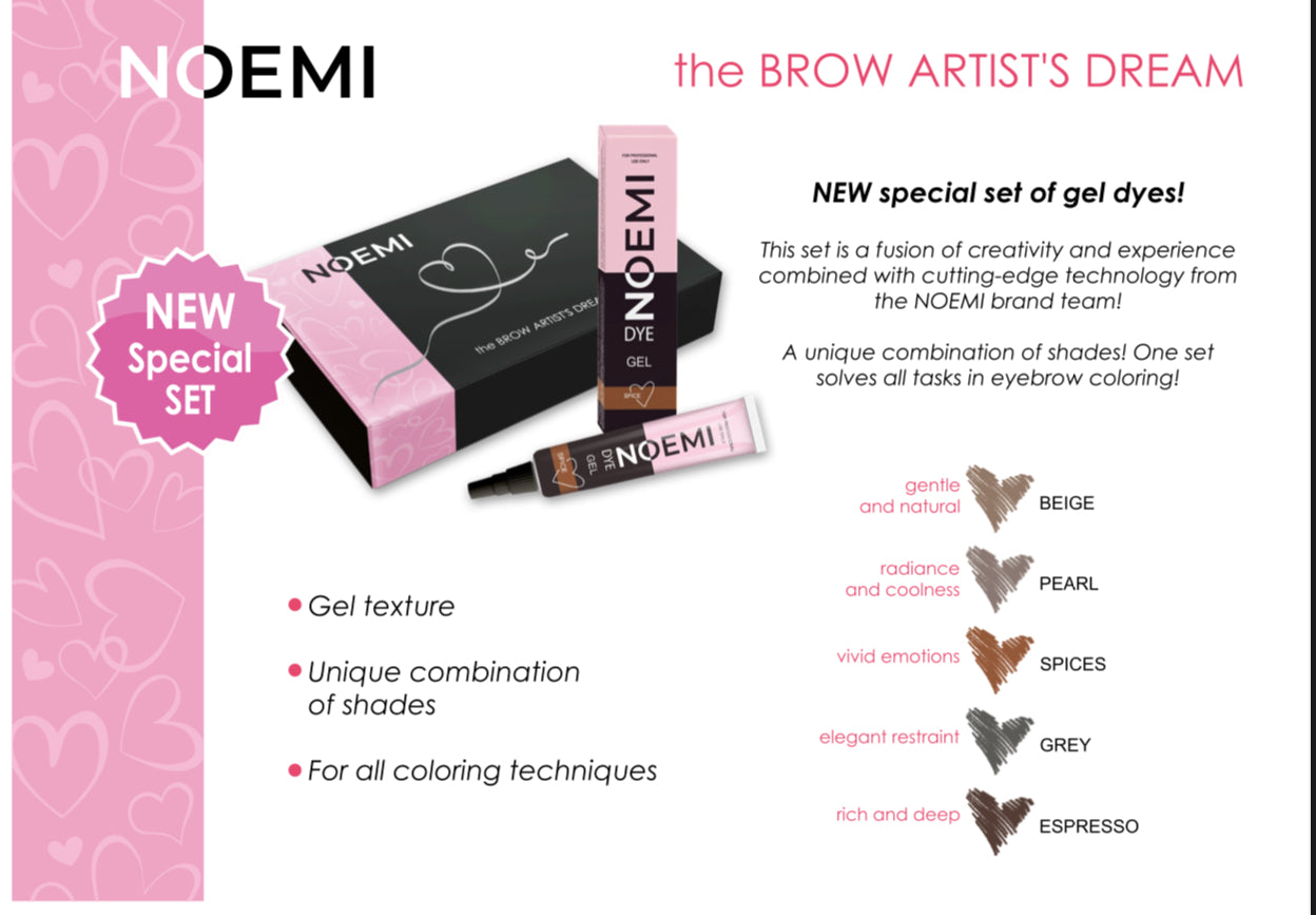 New! Noemi Gel Dye Kit – Bronsun USA