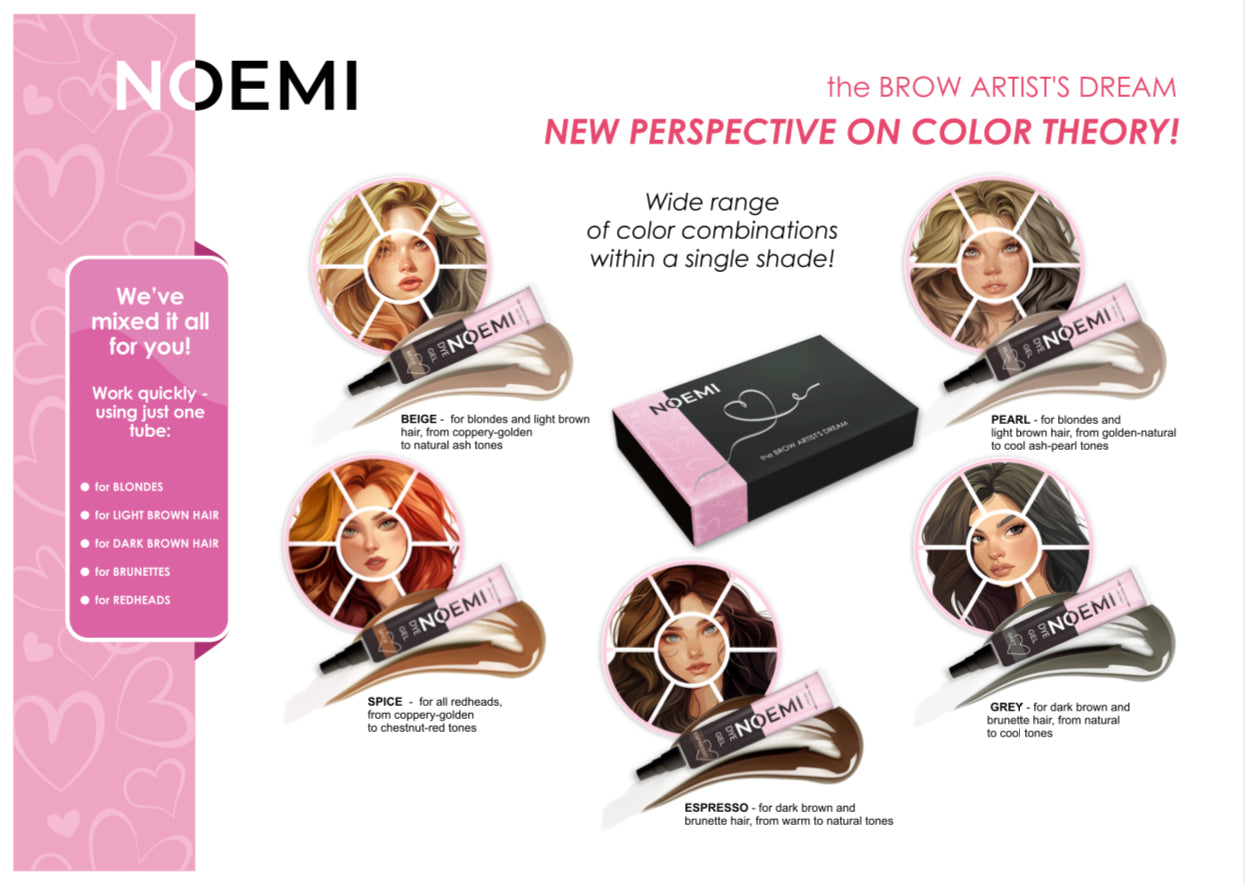 New! Noemi Gel Dye Kit – Bronsun USA