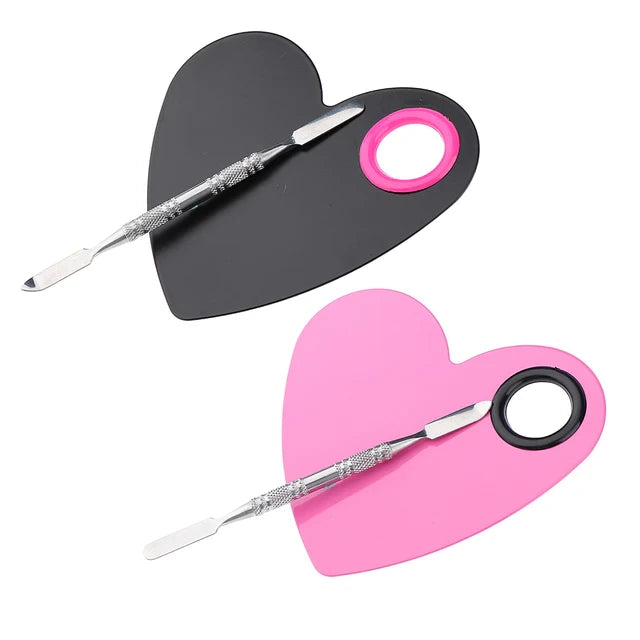 Heart Palette and Spatula