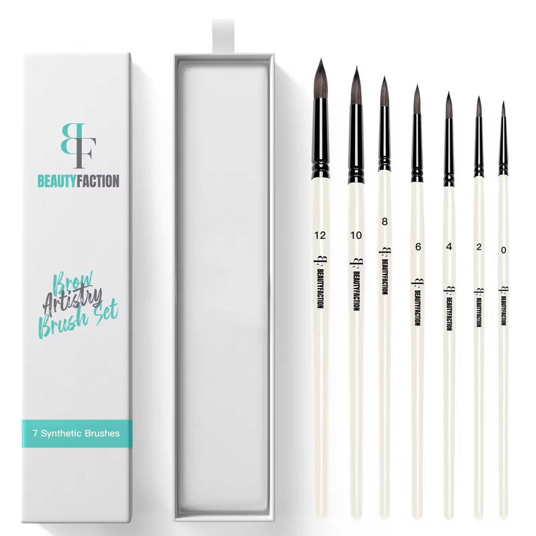 Brow Artistry Brush Set - 7 Pieces