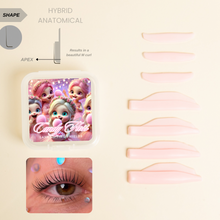 Load image into Gallery viewer, Lash Oasis Candy Floss Shields Top and Bottom
