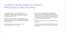 Load image into Gallery viewer, Bronsun Long Term Brow Perm Kit - New Formula
