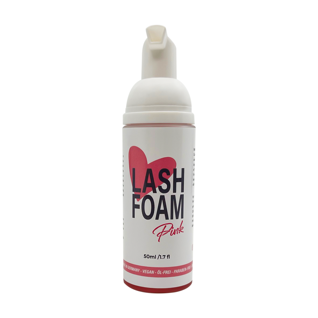 Noemi Pink Lash and Brow Foam Shampoo