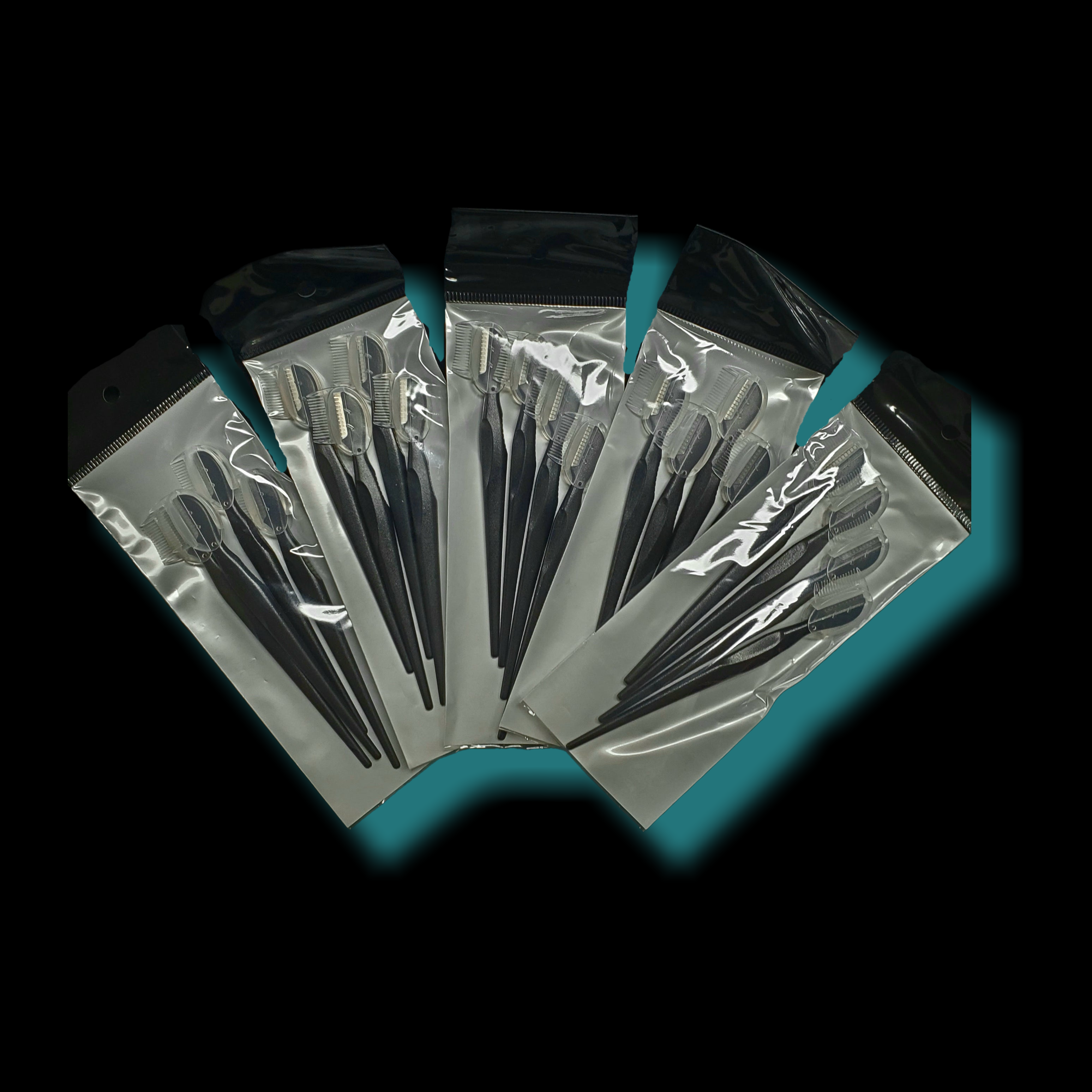 Brow Razors w/ Comb cap (20 Pack) – Bronsun USA