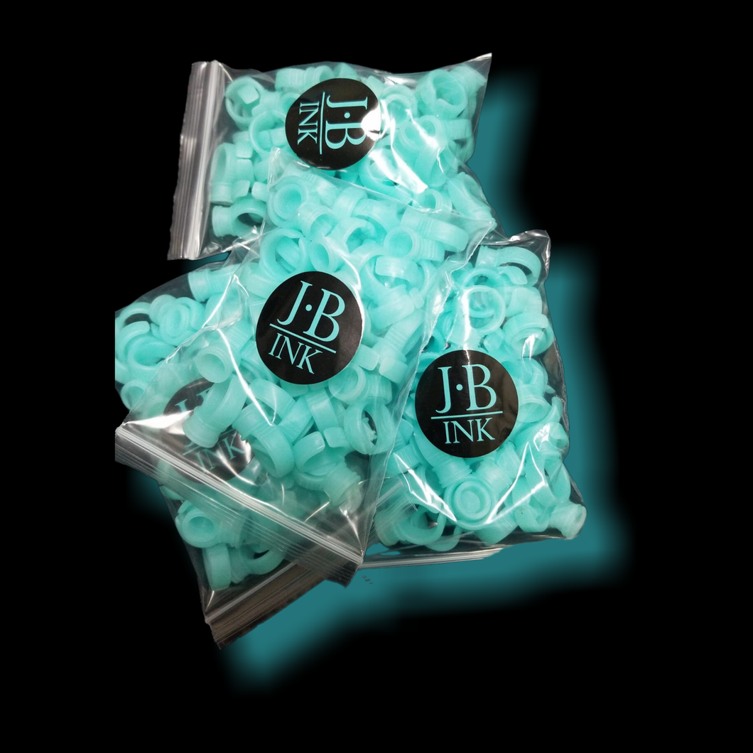 Pigment Rings - Tiffany Blue - 50 Pack